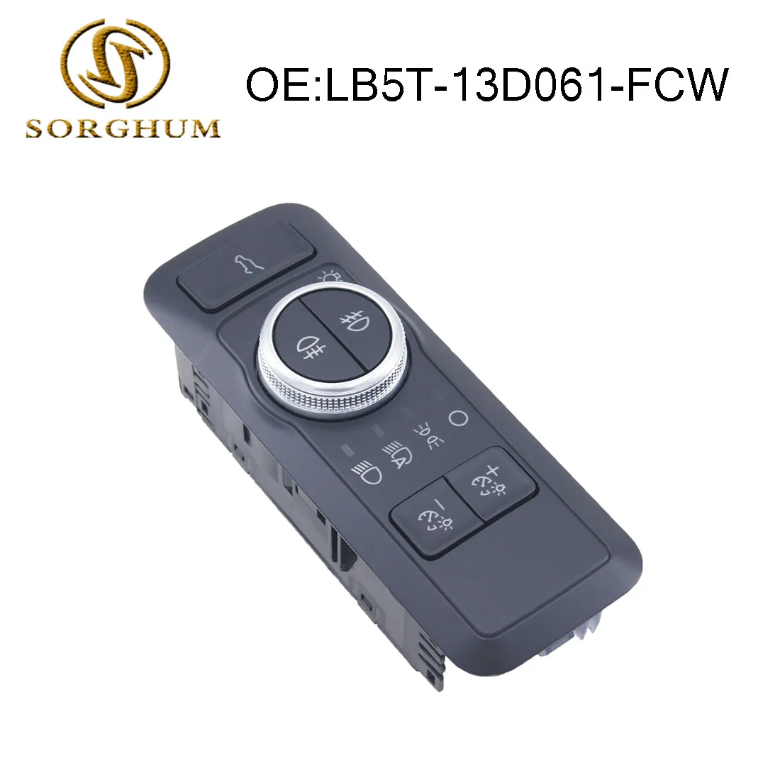 Новый головной светильник тумана Управление модуль коммутатора Кнопка LB5T-13D061-FCW