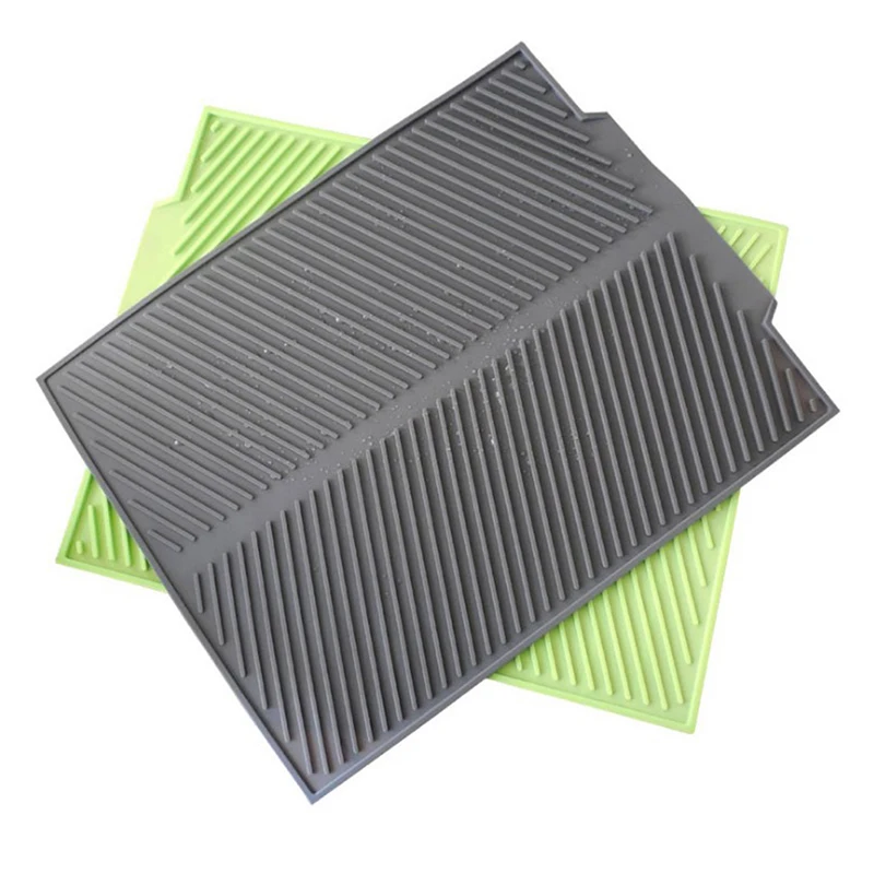 8 цветов S/L силиконовый коврик для сушки посуды стола кухонная салфетка подставка