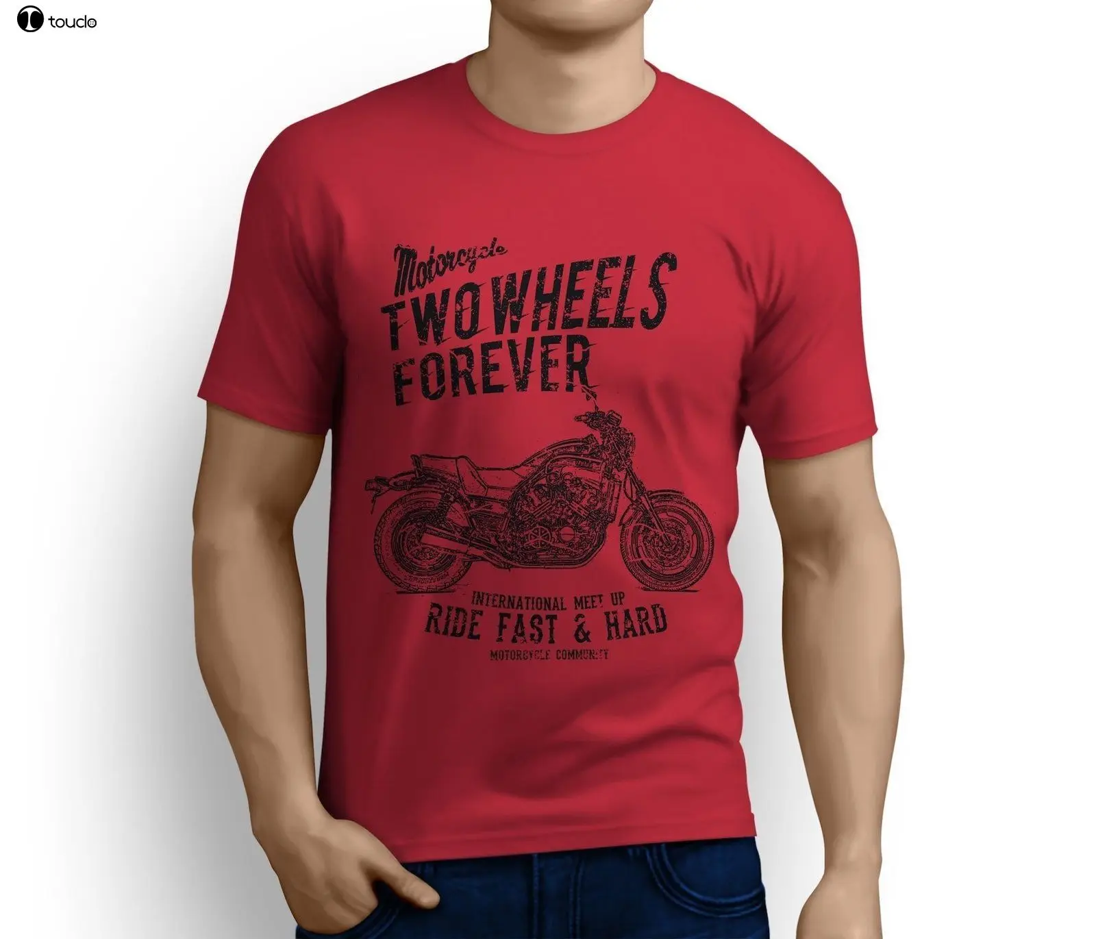 2019 Newest Fashion Japan Motorbike V-MAX 1200 Inspired Motorcycle Fan Art -T-shirts images - 6