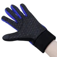 night light reflection polyester cycling gloves winter motorcycle gloves full finger cycling bike gloves for men and women