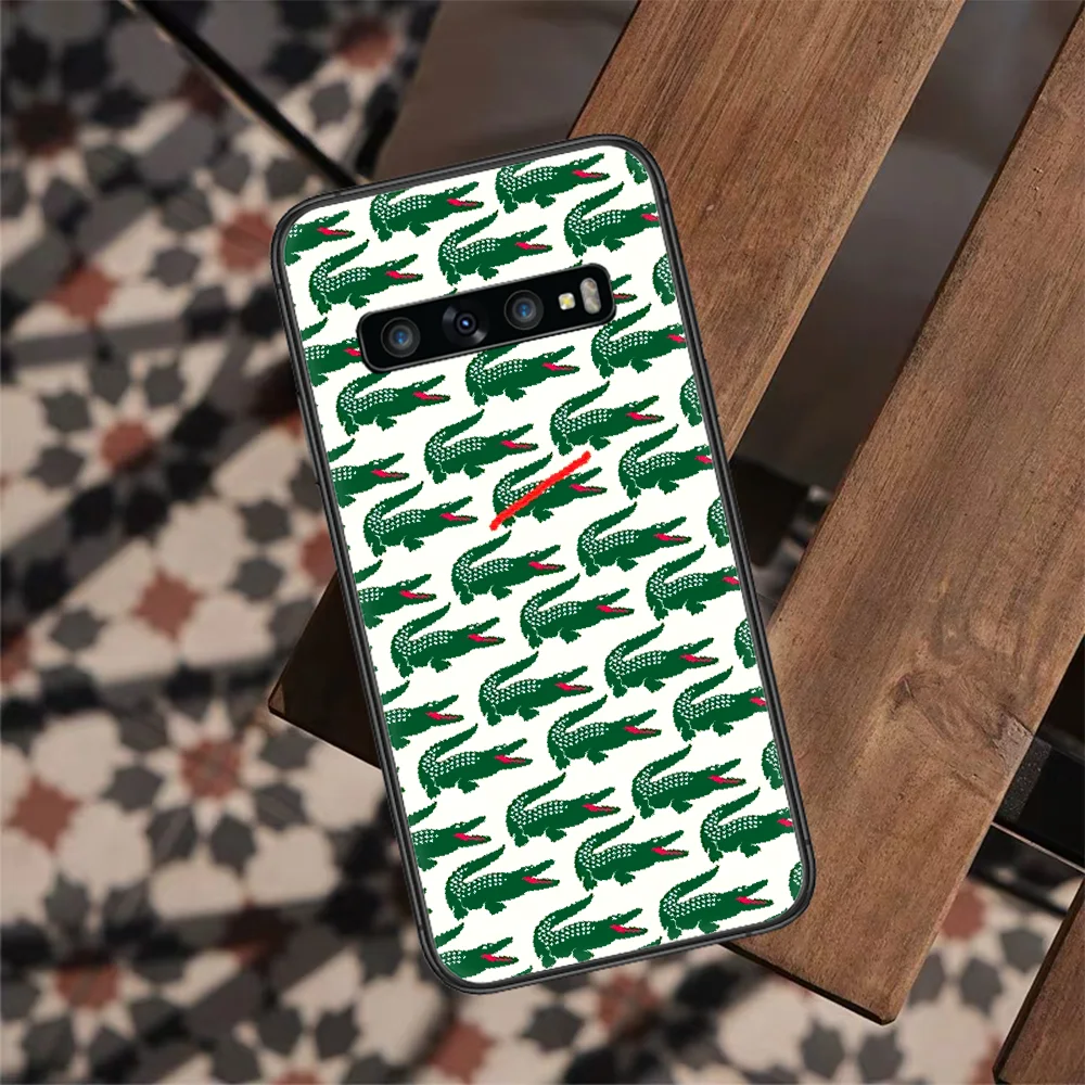 

French luxury brands LACOETE Phone Case For Samsung Galaxy S 7 21 Note 8 9 10 20 E FE Plus Ultra black Prime Pretty Coque