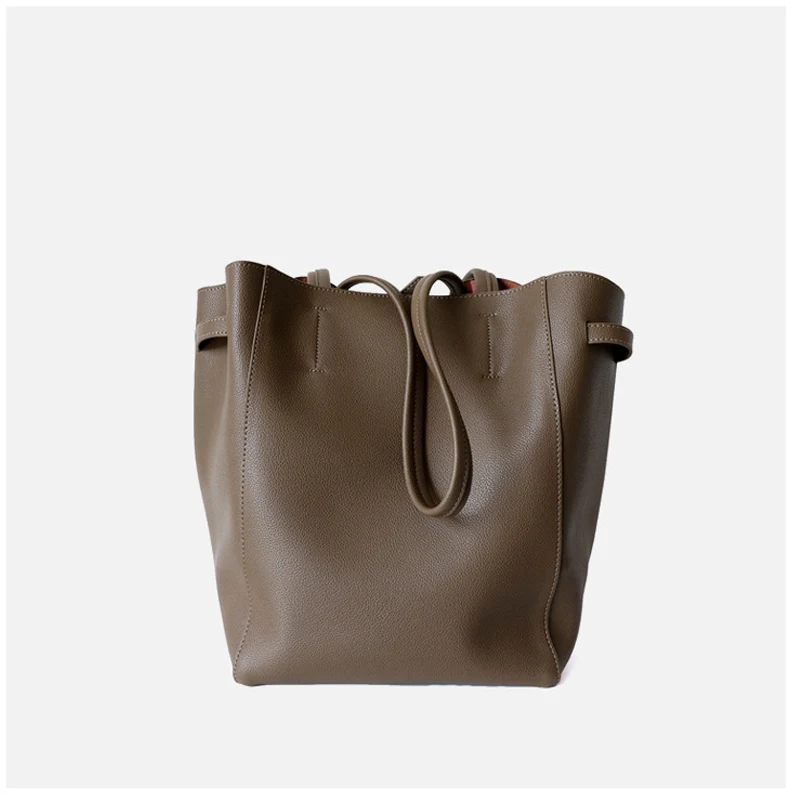 

Женская сумка с короткими ручками натуральная кожа большие Ёмкость сумка на плечо сумка для переноски Брендовая Дизайнерская обувь Одежда ...