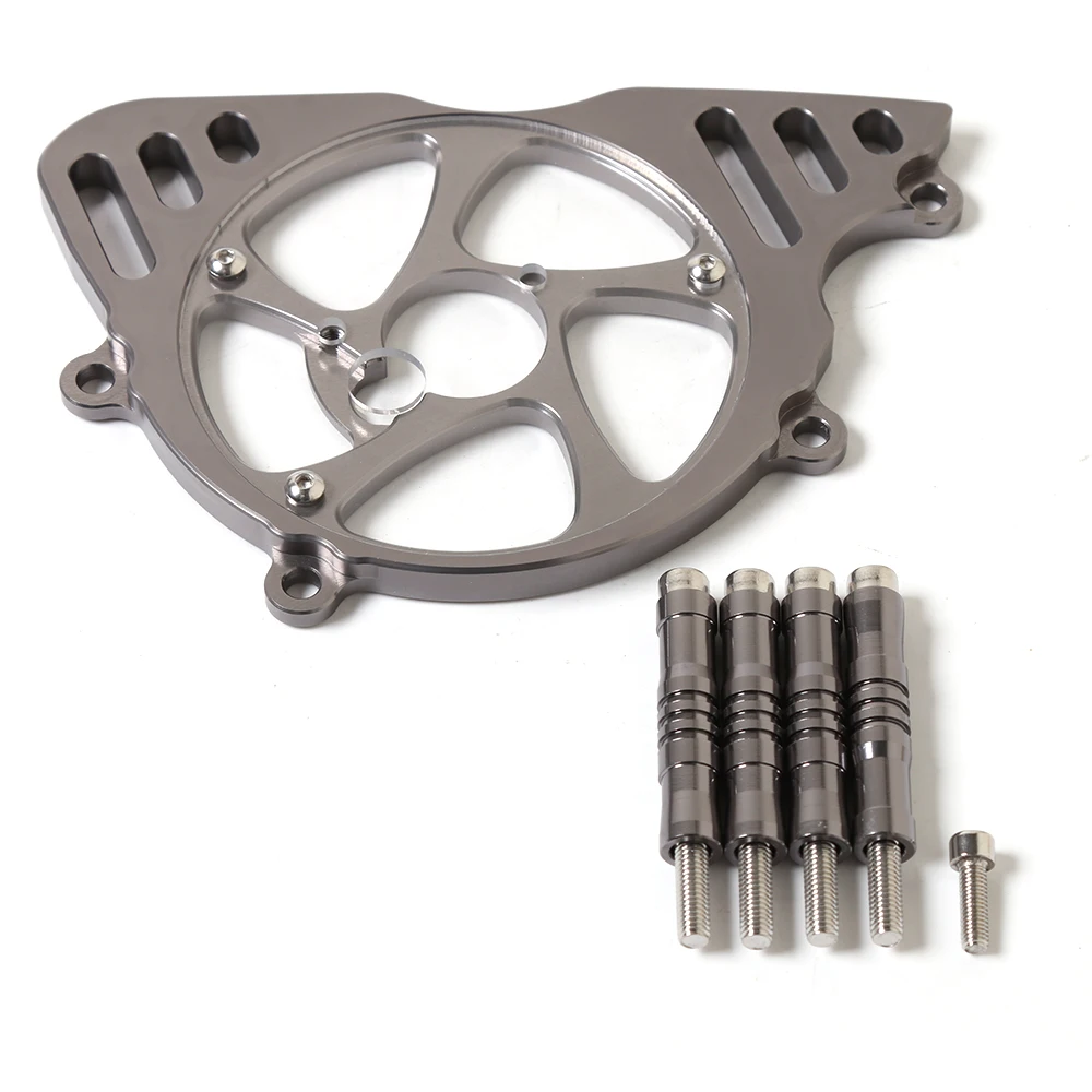 Аксессуары для мотоциклов передняя Звездочка цепь Защитная крышка левая сторона