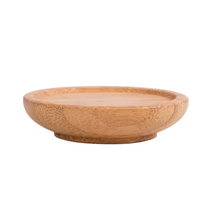 

6pcs/set Bamboo Tea Cup Holder Heat Resistant Pads Eco Natural Wood Drink Coasters Kongfu Tea Accessories Tea Tray