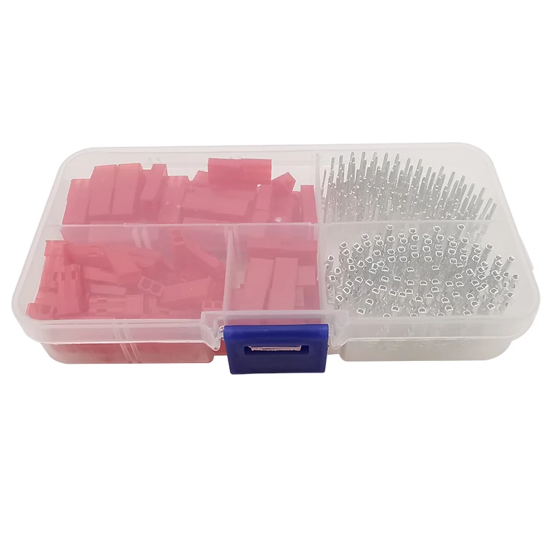 JST 2.54mm SYP 2P Female &amp Male Red Plug Housing Crimp Terminal Connector Kit 300Pcs (50set) JST-SYP-2A for RC Lipo Battery - купить по