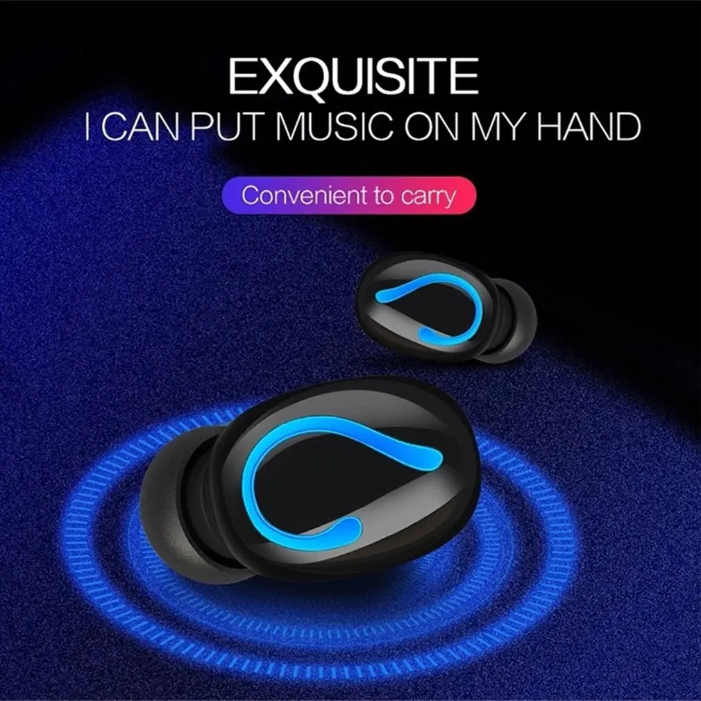 

Q67 Wireless Bluetooth Headphones With Power Bank5.0 High Definition Stereo Earphone For Smart Phone Sports Waterproof Headsets