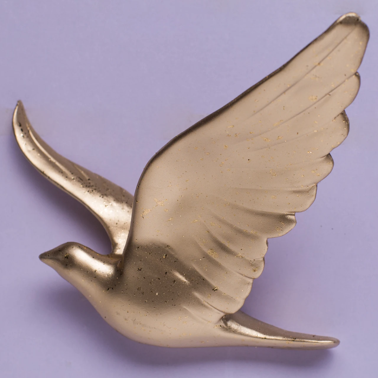 

DIY Handmade Golden Feather Wall Painting Carved Fashion 3d Home Decoration For Sale