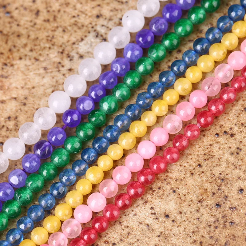 Натуральный кристалл 2 мм женские дикие свободные бусы ювелирные изделия и