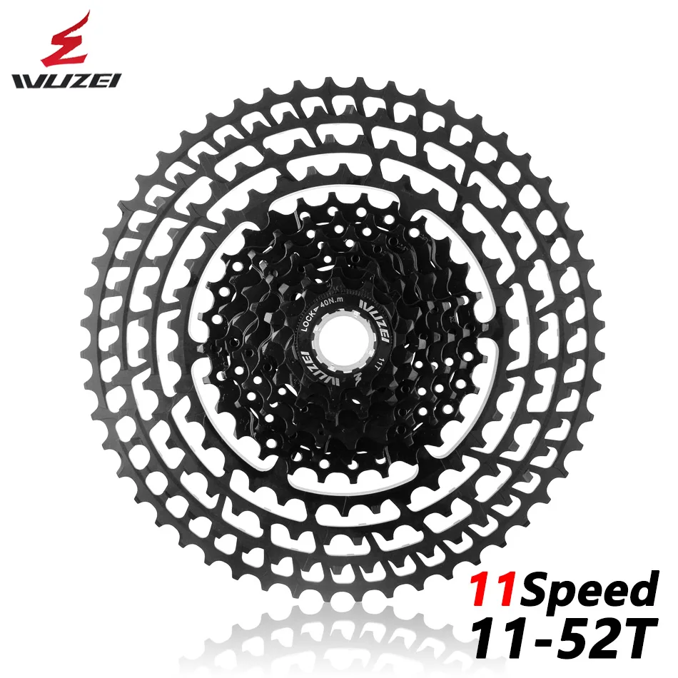 

WUZEI MTB 11 Speed 11-50T 11-52T Cassette 365g Ultralight Bicycle Freewheel 11t Bicycle Parts Mountain For Shimano M9000 M8000