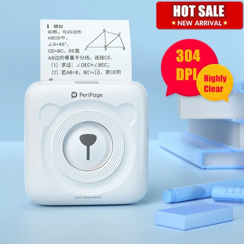 

PeriPage Мини Портативный Bluetooth термопринтер 58 мм беспроводной карманный фото Android принтер IOS с бесплатным приложением рождественские подарки