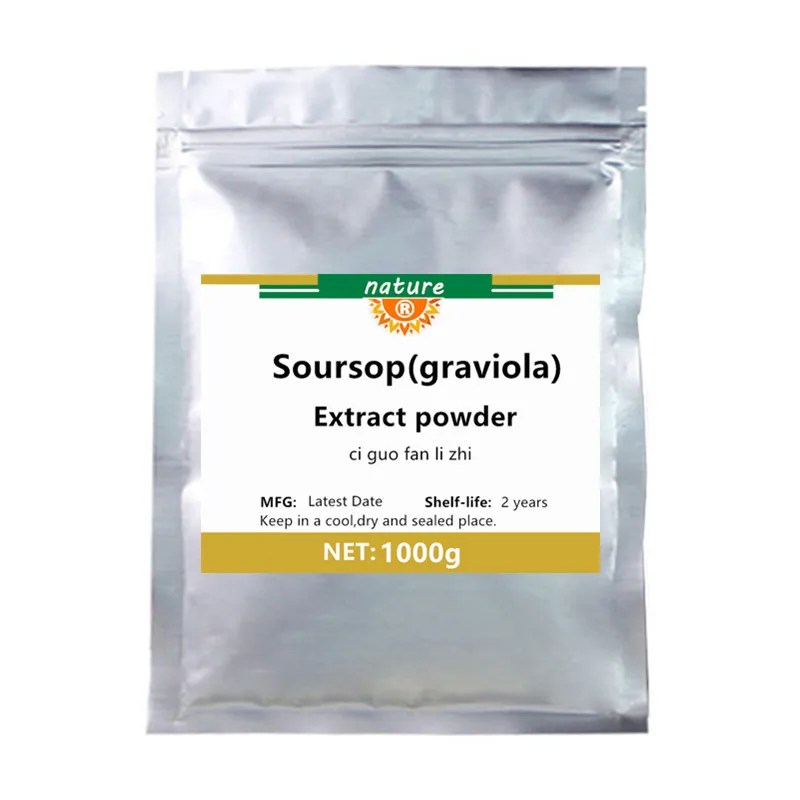 100% натуральный органический порошок экстракта Soursop/Graviola CiGuo Fan Li Zhi анноа глабра