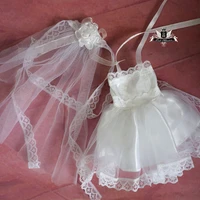 16 bjd dress yosd white wedding dress set tiny clothing skirt supper dollfie dim dream mid dk luts soom dod dollmore aod dz af