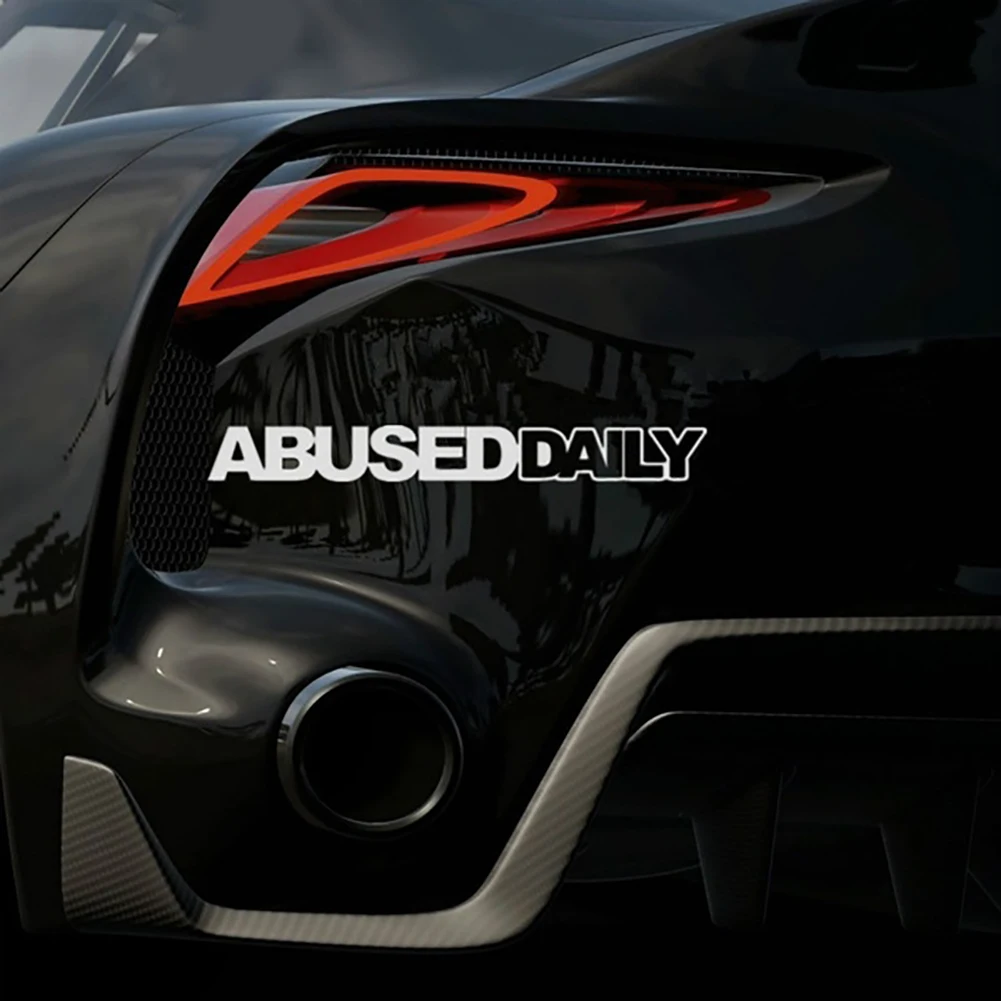 Злоупотребление ежедневной буквы автомобиля кузова окна светоотражающие