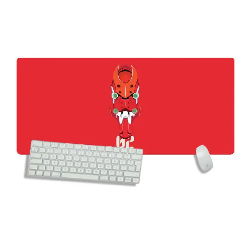 

Evangelion MousePad Anime Unique Desktop Pad Game Mousepad Desk Table Protect Gamer Large Mouse pad mats Non-slip Laptop Cushion