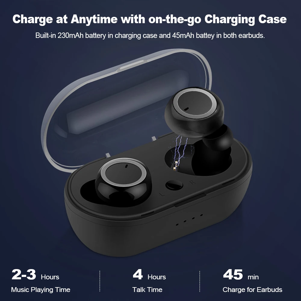SQ W1 TWS беспроводные Bluetooth наушники Наушники BT5.0 с шумоподавлением и сенсорным