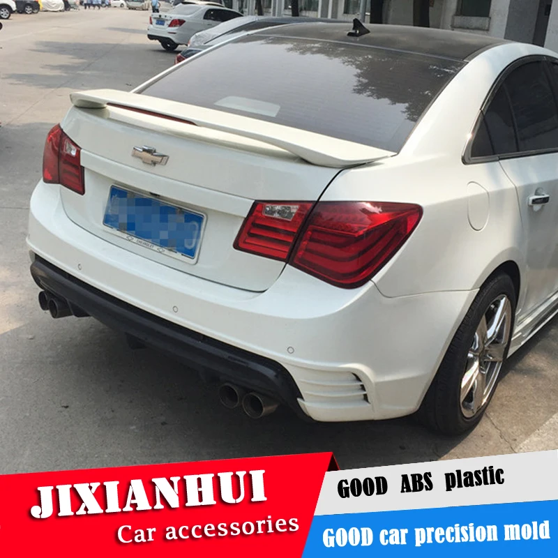 Спойлер для Chevrolet Cruze 2009-2013 спойлер YDAJK из АБС-пластика автомобильное заднее крыло