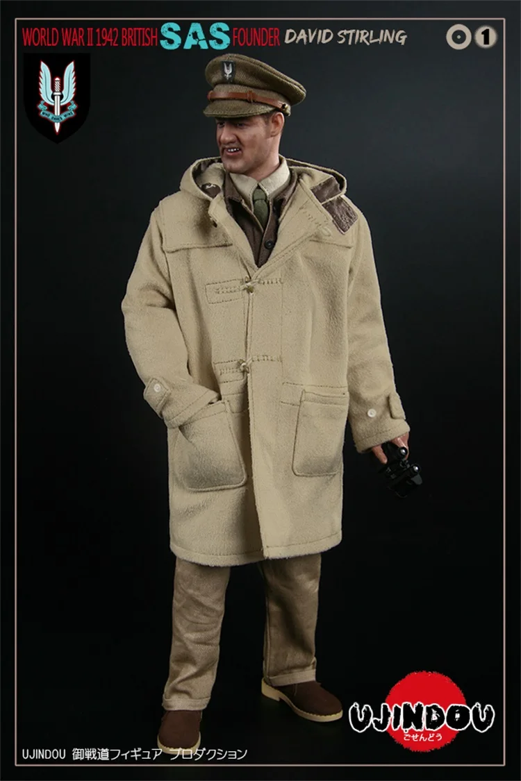 UJINDOU UD90001 WWII BRITISH SAS FOUNDER DAVID STIRLING 1942 1/6 Figure | Игрушки и хобби