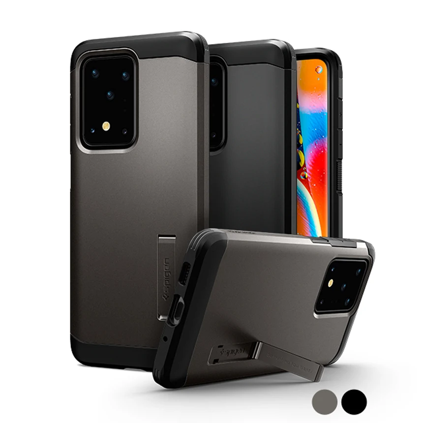Spigen жесткий бронированный чехол с подставкой для Samsung Galaxy S20 Plus Ultra + Kickstand TPU PC