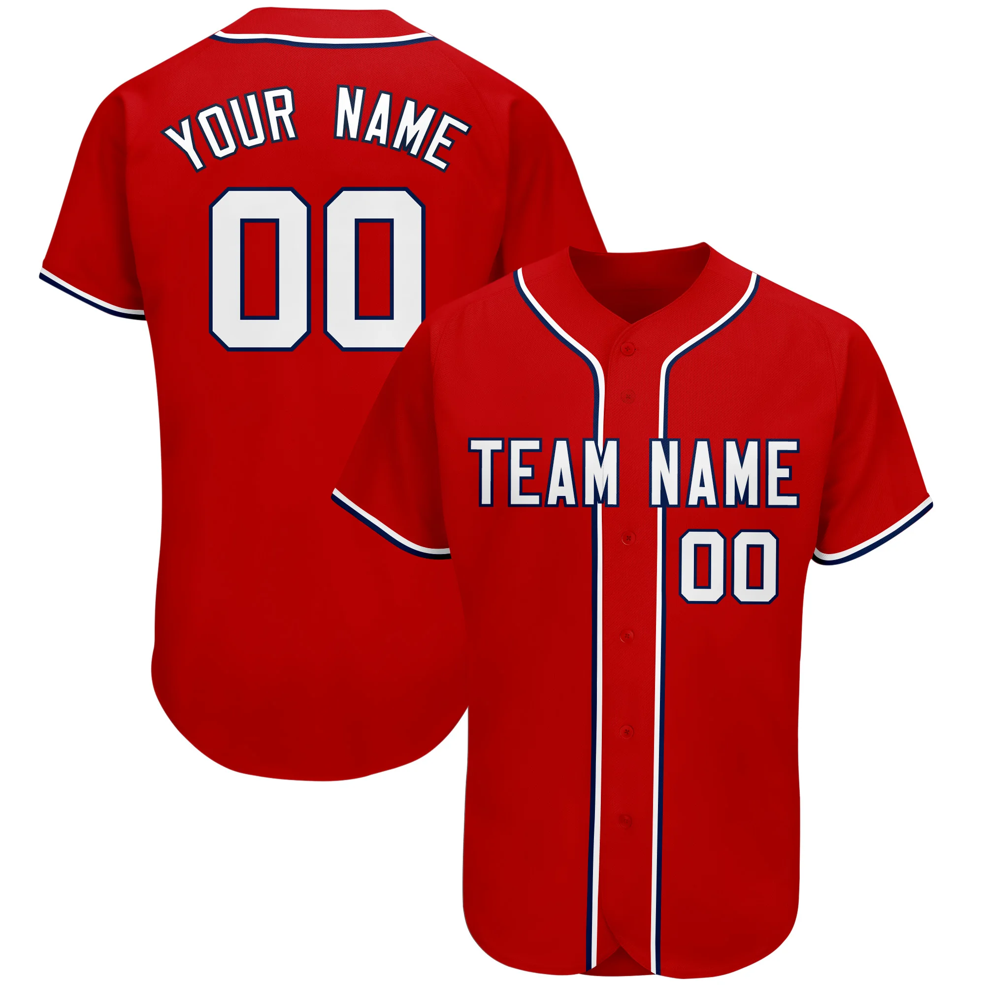 Personalized Baseball Jersey Print Your Name/Number Customized Any Colour for playing Mesh Athletic Sportswear for Boy/Girl/Kids