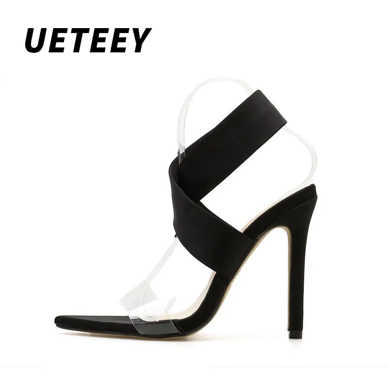 Соблазнительные женские туфли UETEEY на очень высоком каблуке с острым носком
