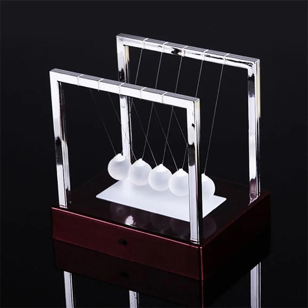 

LED Light Up Kinetic Newtons Cradle Science Energy Home Office Home Decor puzzle Time Learning Education Creative Toys juguetes