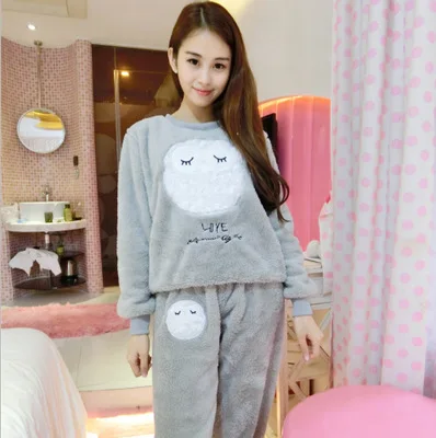 Осень и Зима японский корейский Новый прекрасный мультфильм Чистый фланелевый