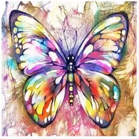 5d diy diamond paintings colorful butterflies cross stitch embroidery mosaic diamonds paste home wall artworks decorations yy
