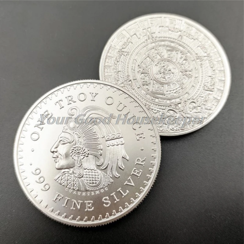 

Mexico Coin One Troy Ounce 999 Fine Silver Copy America Medal Commemorative