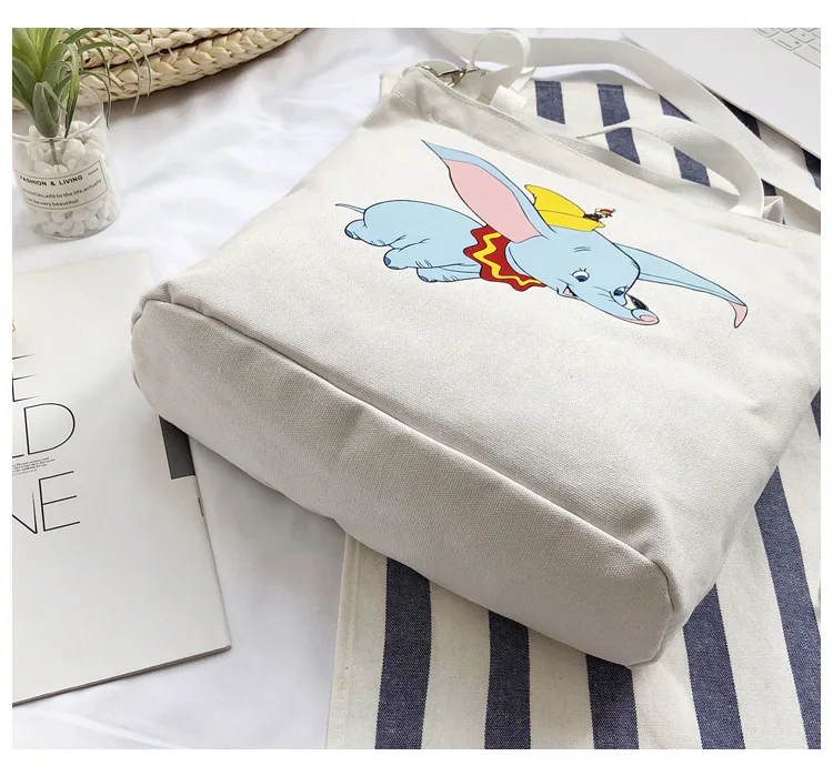Disney Dumbo сумка женская новая простая ткань сумка наплечная сумка-мессенджер женская сумка повседневная хозяйственная сумка