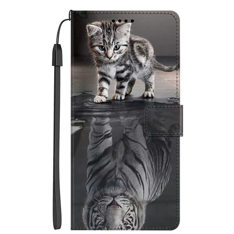 Flip Case for Samsung Galaxy A03s Capa Wallet Leather Magnetic Cover Funda for Galaxy Note 8 9 10 Lite Protective Bag Note8 Cute