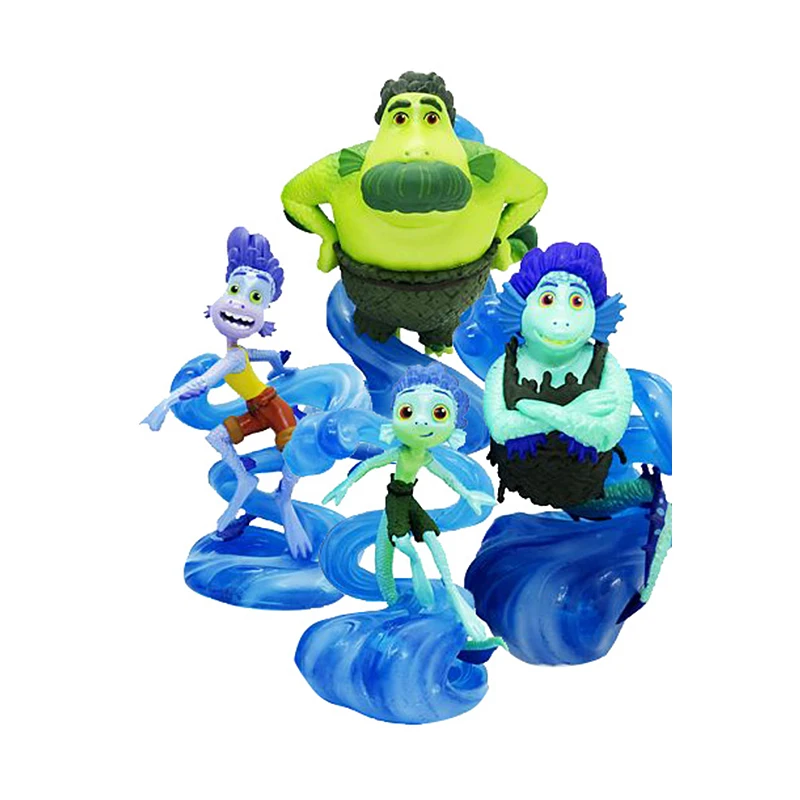 Новинка 9 шт. фигурки Disney Pixar Luca Альберто Machiavelli Джулия морской монстр роскошная