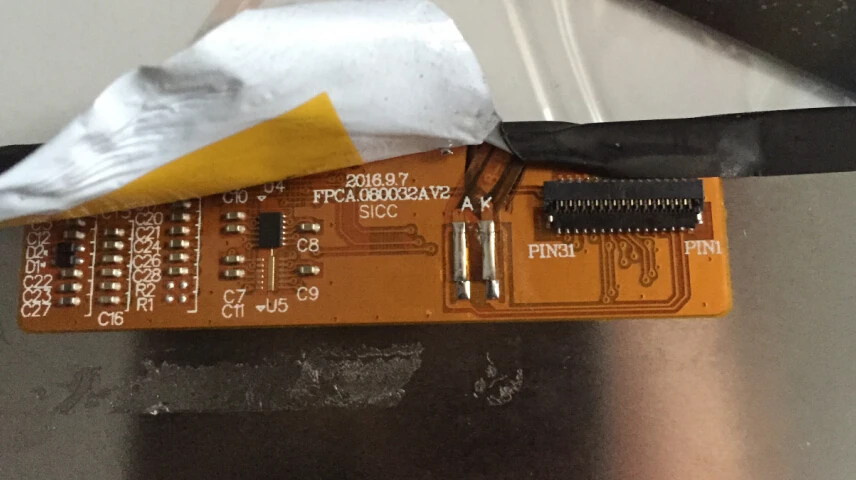 8 дюймов 31pin WJWX080032A-3-V1 wjwx080032a-b FPCA.080032A V1 ЖК-экран FPCA.080032AV2