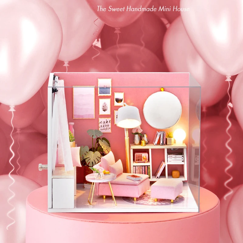 Набор игрушек для детей кукольный домик сделай сам деревянные кукольные домики