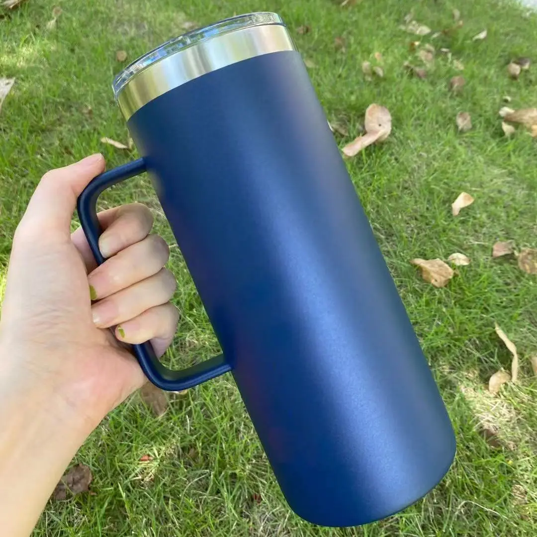 Кофейная кружка с герметичной крышкой многоразовый стакан из нержавеющей стали