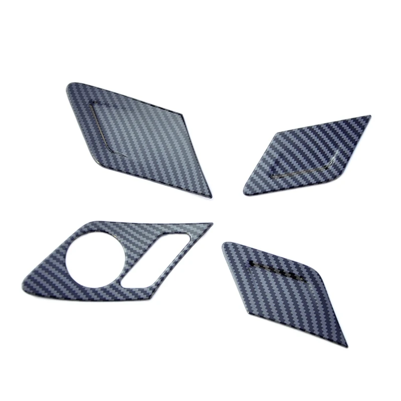 

Car Interior Door Handle Panel Cover Trim for Golf 7 7.5 MK 7 2014-2020 Door Seat Lock Button Panel Carbon Fiber