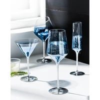 personality starry sky wine glass cup goblet champagne glasses home drinking crystal cocktail glass ware bar hotel drinkware