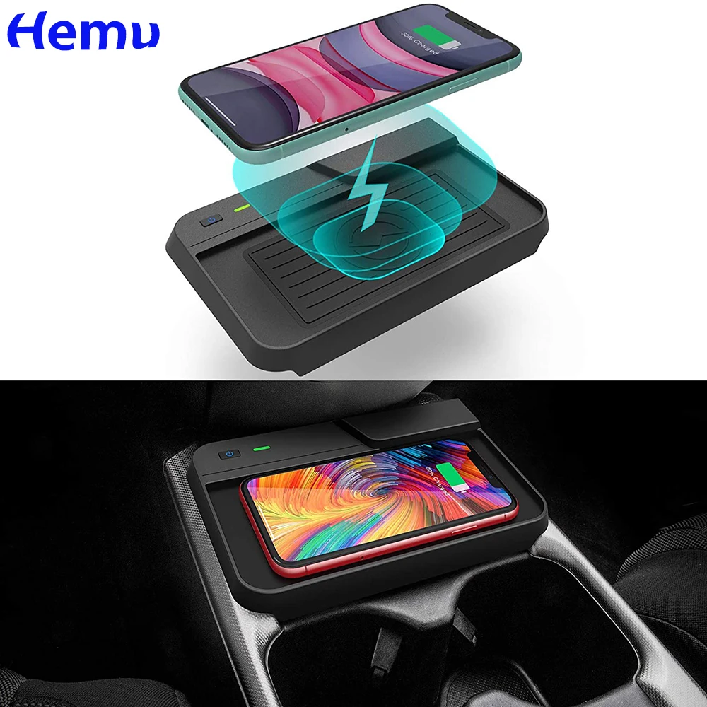 

10W car QI wireless charger phone charger fast charger charging case charging holder for Honda CRV CR-V 2017 2018 2019