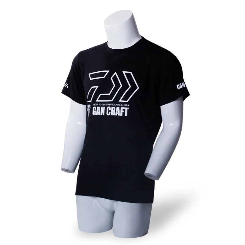 

2022 NEW DAIWA Fishing Clothes Short Sleeve Summer DAWA Sunscreen Breathable Quick Dry Cold Sensation Man DAIWAS Free Shipping