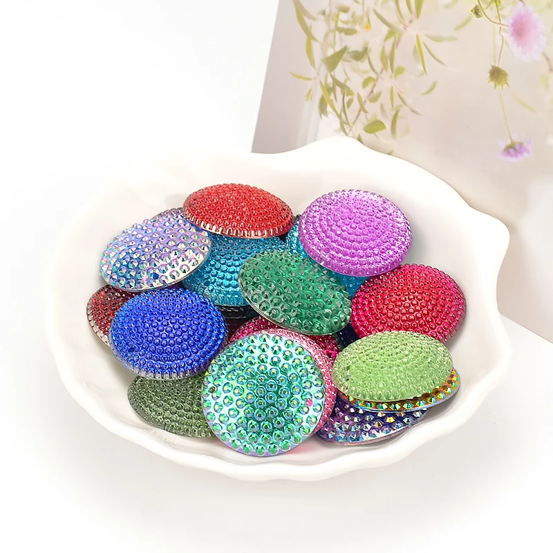 Круглые бусины из смолы 12 мм имитация плоской задней части скрапбукинг ремесла