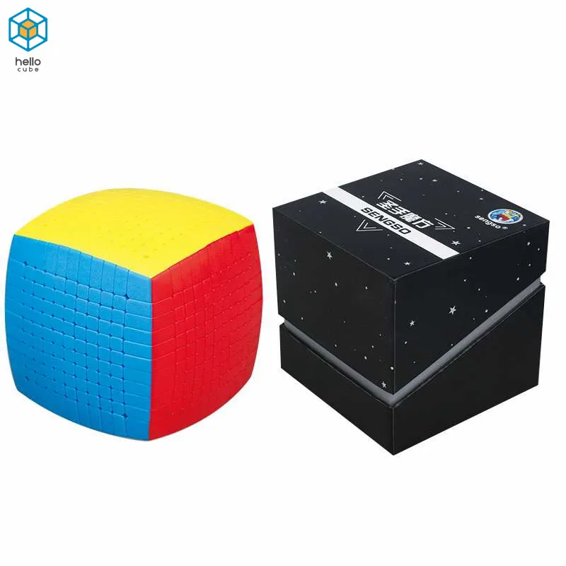 Shengshou 11x11x11 magic cube Puzzle Cubo Magico 11x11 Speed Cube Black Twist 11 Layers high layers collection neo | Игрушки и хобби