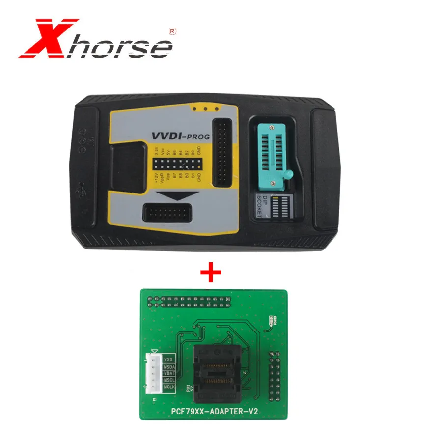 Оригинальный Xhorse VVDI PROG программист V4.8.5 Plus PCF79XX адаптер для