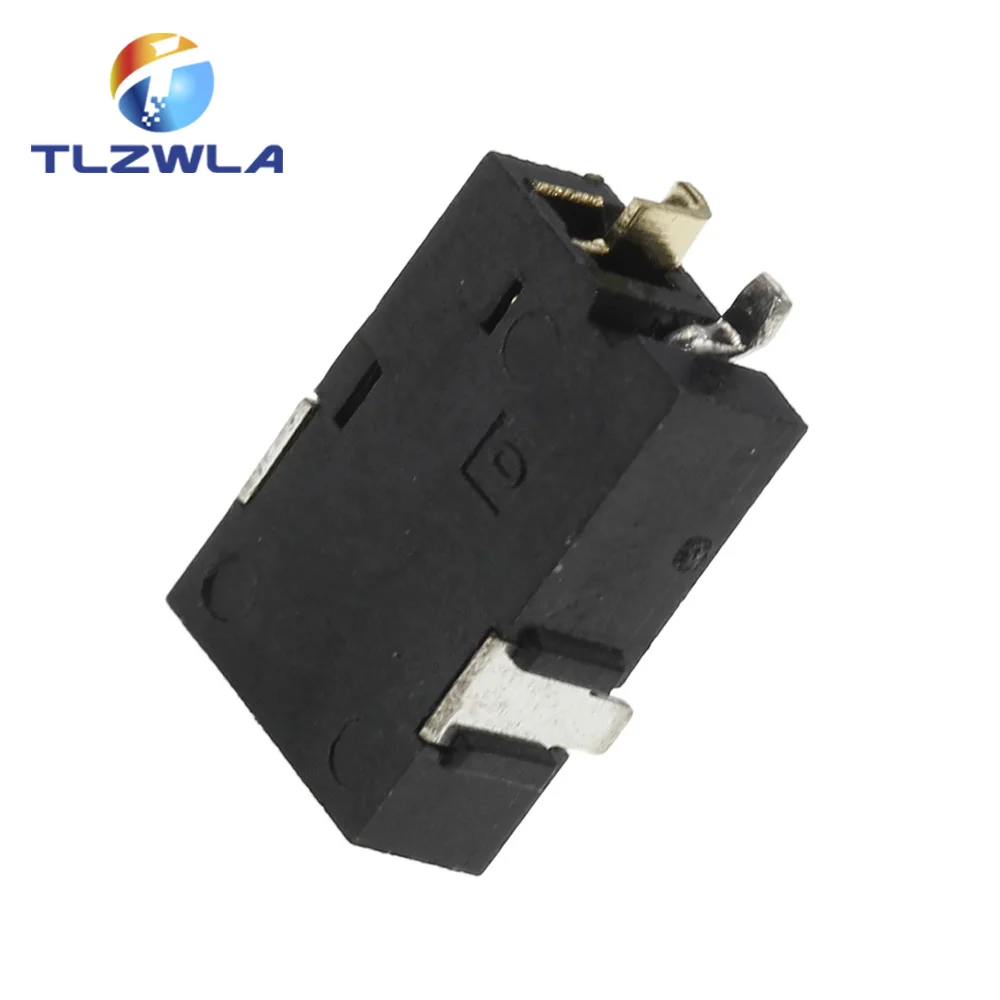 Гнездовой разъем для пайки 100 шт. ROHS DC-056 питания постоянного тока DC056 2 5-0 7 мм x SMD SMT 5