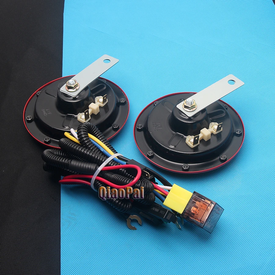 Универсальный автомобильный гудок красный Электрический для внедорожника Toyota