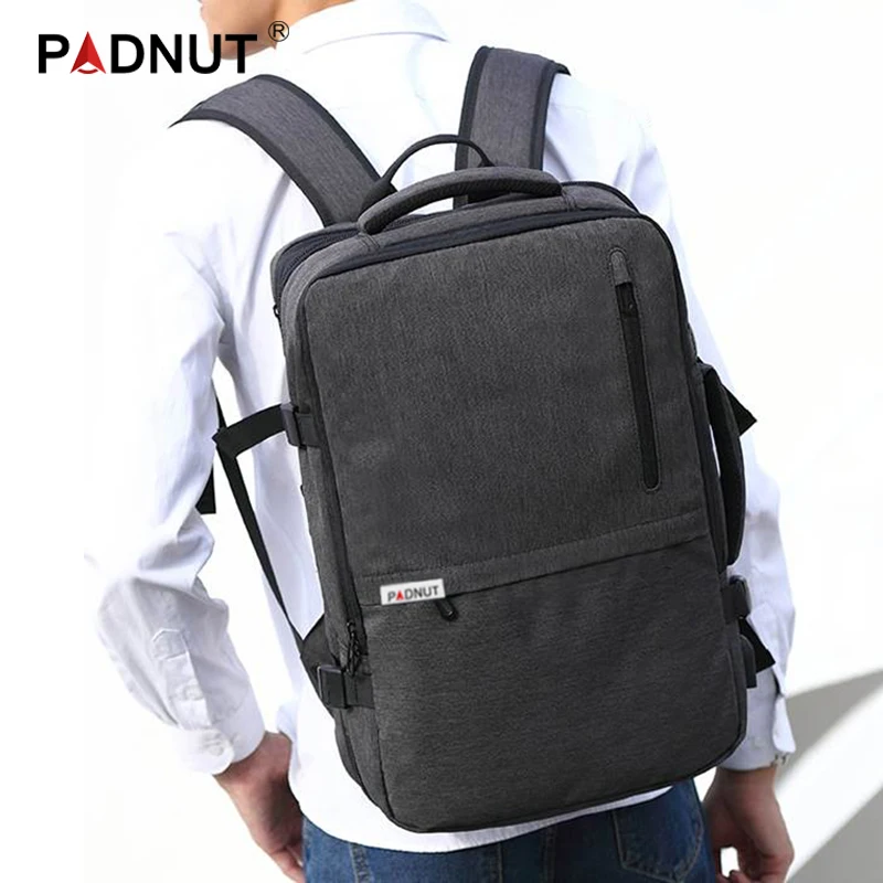 Мужской рюкзак для ноутбука с защитой от кражи 17 дюймов путешествий