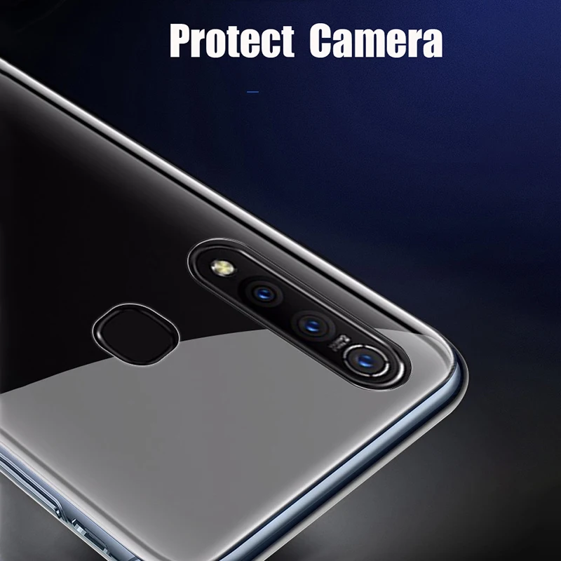 Мягкий силиконовый чехол для мобильного телефона VIVO Z5X задняя крышка из