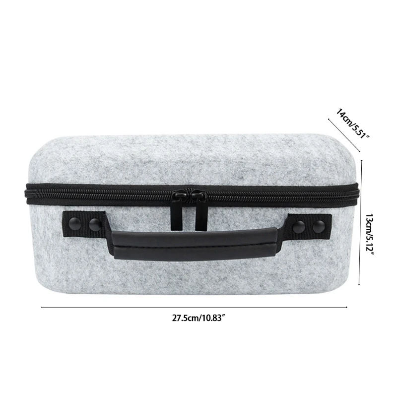 

Портативный войлочный ящик для хранения KX4A, износостойкая ручная сумка, Дорожный Чехол Для Switch OLED