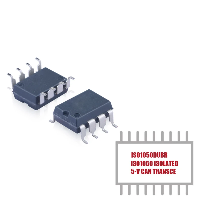 

My Group Asia 1 шт. ISO1050DUBR ISO1050 изолированный трансивер 5 в 1 Мбит/с 1/1 мВ, изолированный приемопередатчик с половинной can-шиной 8-SOP