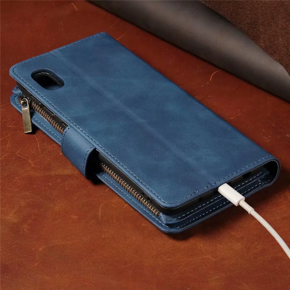 

Zipper Wallet Case For Samsung Galaxy A52 A72 A32 A12 A22 A02 A31 A41 A51 A71 A10 A20 A30 A40 A50 A70 S Flip Leather Phone Cover