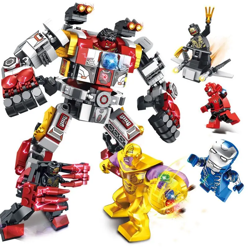 Халкбастер Железного человека совместимость LegoINGlys Marvel Мстители эндшпиль