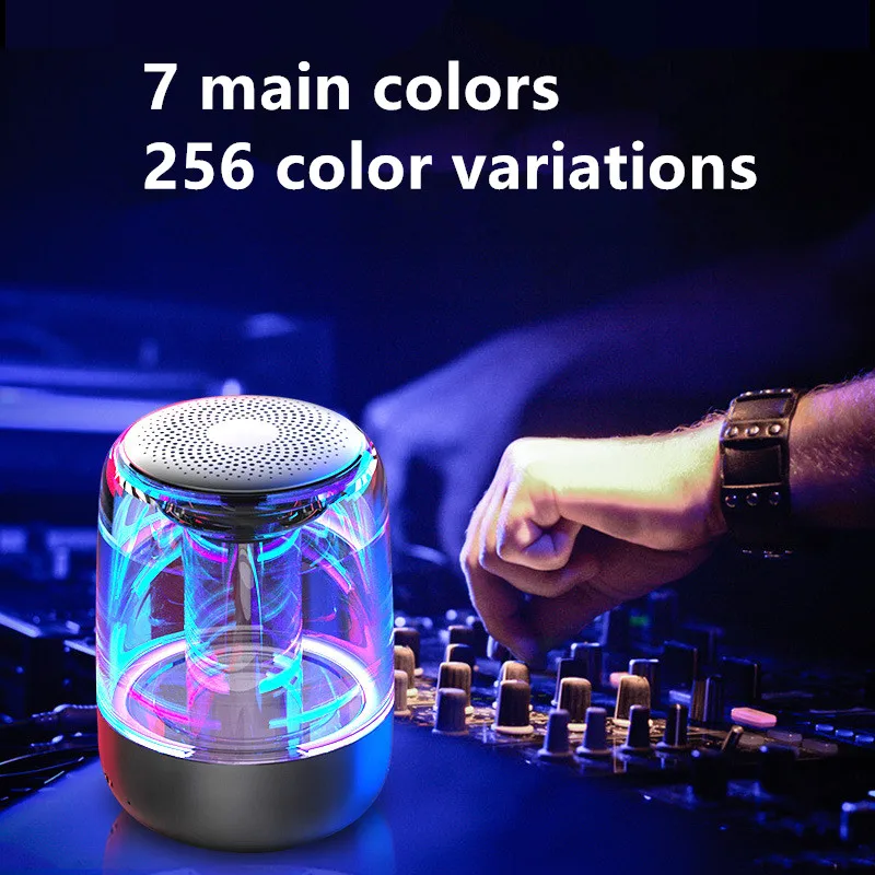 C7 беспроводной Bluetooth Led портативный динамик мини Громкая связь сабвуфер Hifi